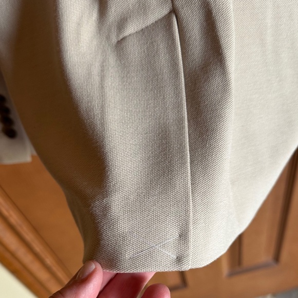 Women's Double Breasted Knit Stretch Blazer from Express, NWT  size Large - Picture 8 of 13